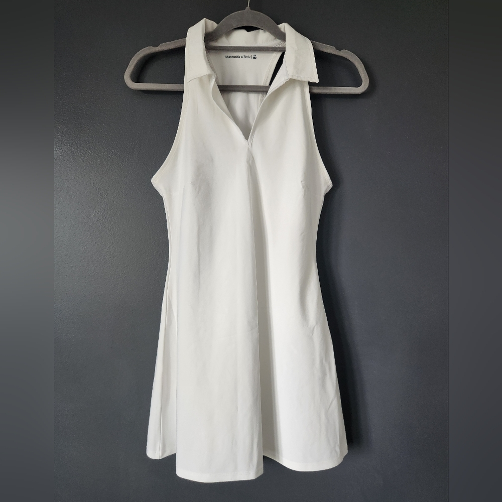 Abercrombie & Fitch White Activewear Dress